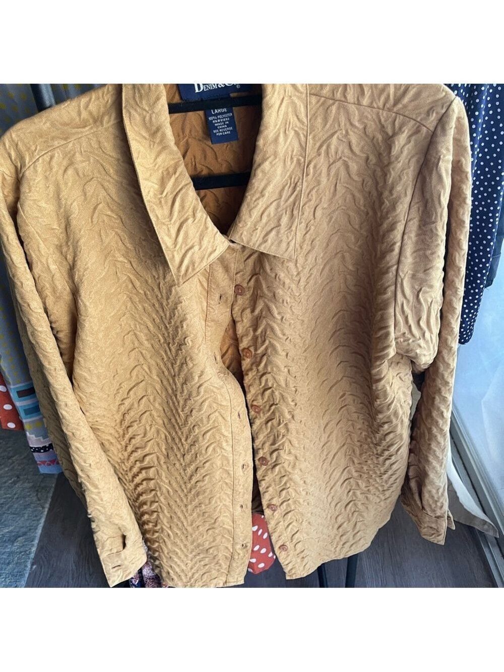 Denim&Co Warm Brown Shirt